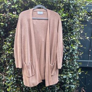 Old Navy Light Brown Open Front Cardigan